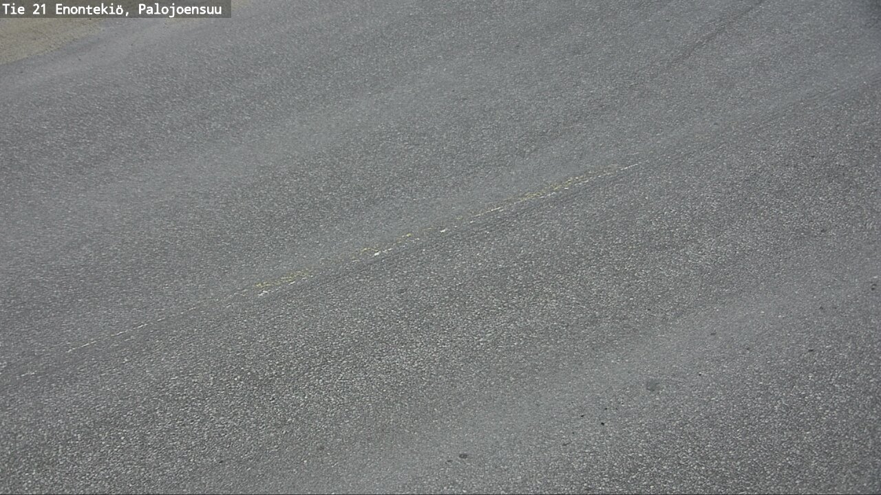 Weather Camera Image Road 21 Enontekiö, Palojoensuu, Enontekiö, Lappi