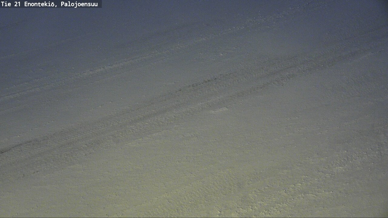 Weather Camera Image Road 21 Enontekiö, Palojoensuu, Enontekiö, Lappi