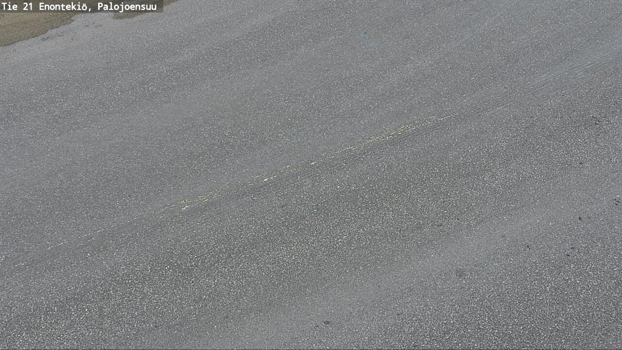 Weather Camera Image Road 21 Enontekiö, Palojoensuu, Enontekiö, Lappi