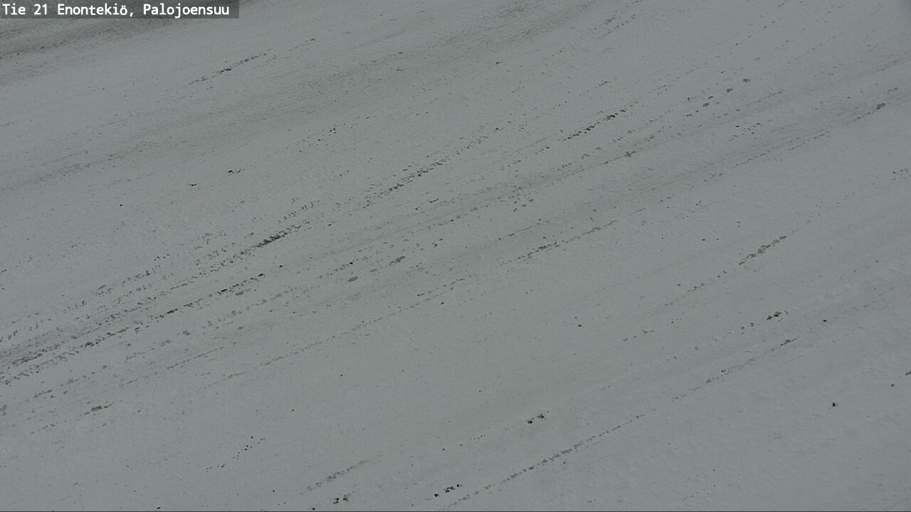 Weather Camera Image Väg 21 Enontekis, Palojoensuu, Enontekiö, Lappi