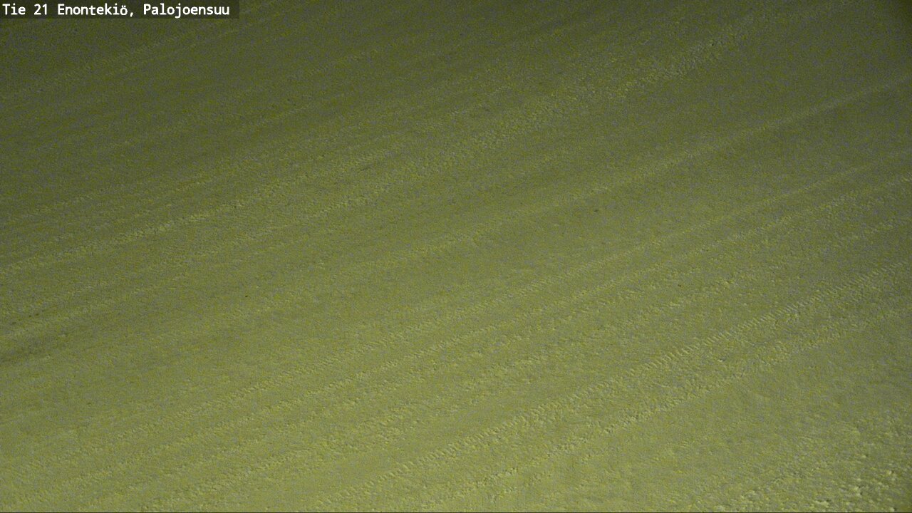 Weather Camera Image Road 21 Enontekiö, Palojoensuu, Enontekiö, Lappi
