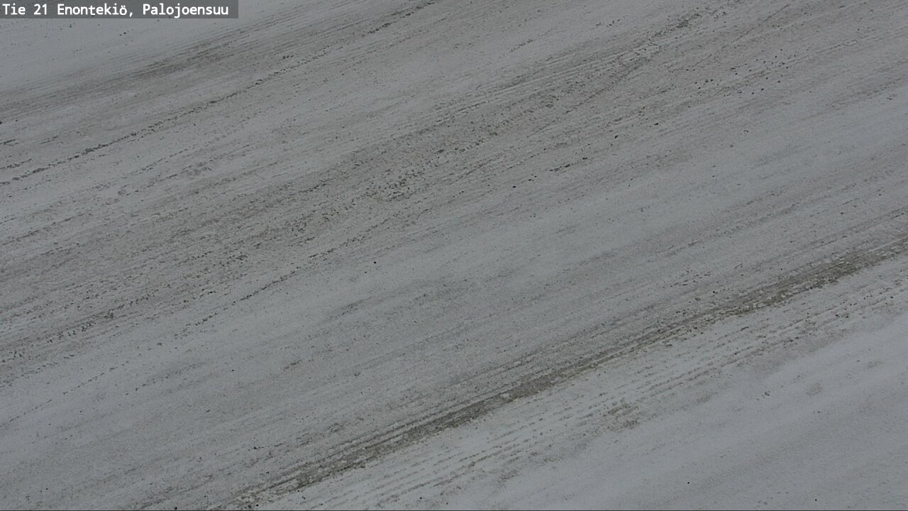 Weather Camera Image Road 21 Enontekiö, Palojoensuu, Enontekiö, Lappi