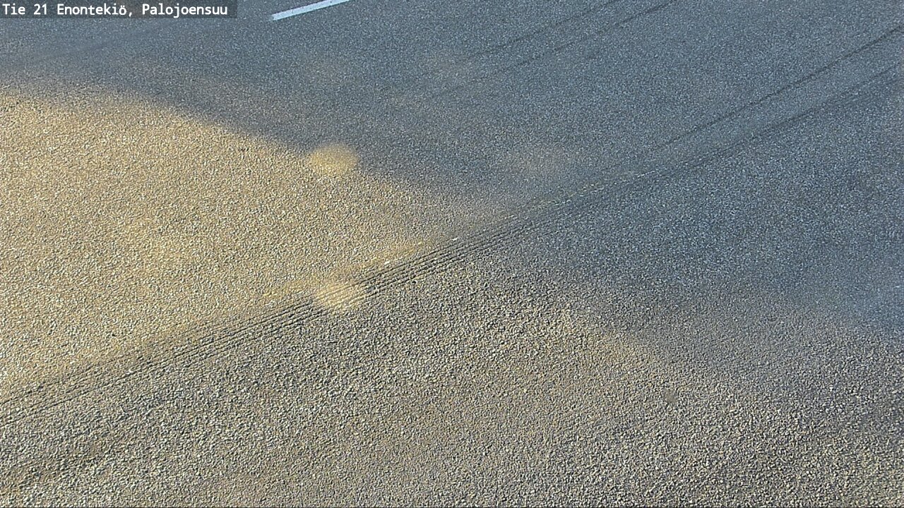 Weather Camera Image Väg 21 Enontekis, Palojoensuu, Enontekiö, Lappi