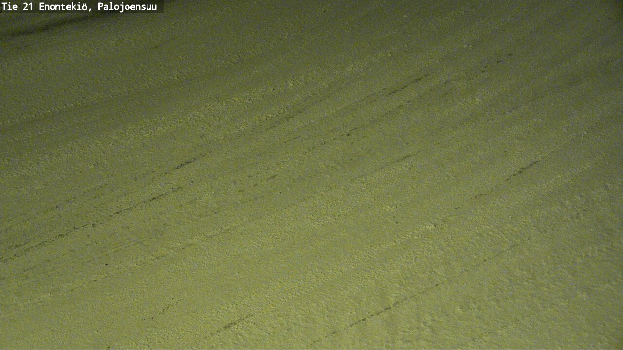 Weather Camera Image Road 21 Enontekiö, Palojoensuu, Enontekiö, Lappi