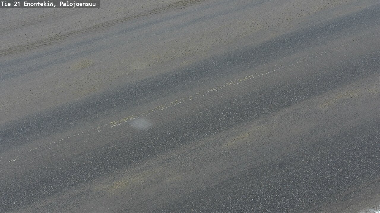 Weather Camera Image Road 21 Enontekiö, Palojoensuu, Enontekiö, Lappi