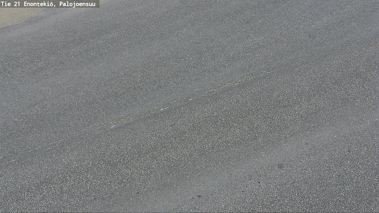 Weather Camera Image Road 21 Enontekiö, Palojoensuu, Enontekiö, Lappi