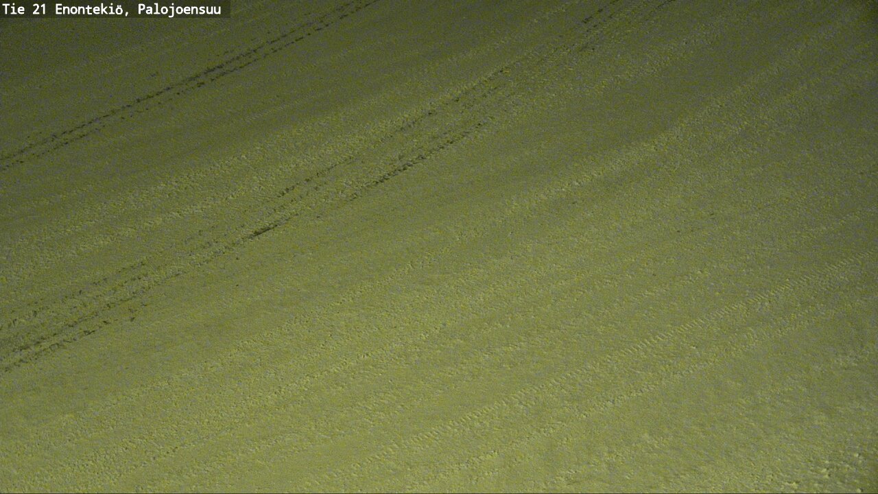 Weather Camera Image Road 21 Enontekiö, Palojoensuu, Enontekiö, Lappi