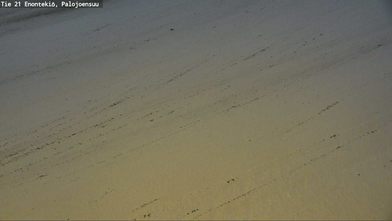 Weather Camera Image Väg 21 Enontekis, Palojoensuu, Enontekiö, Lappi