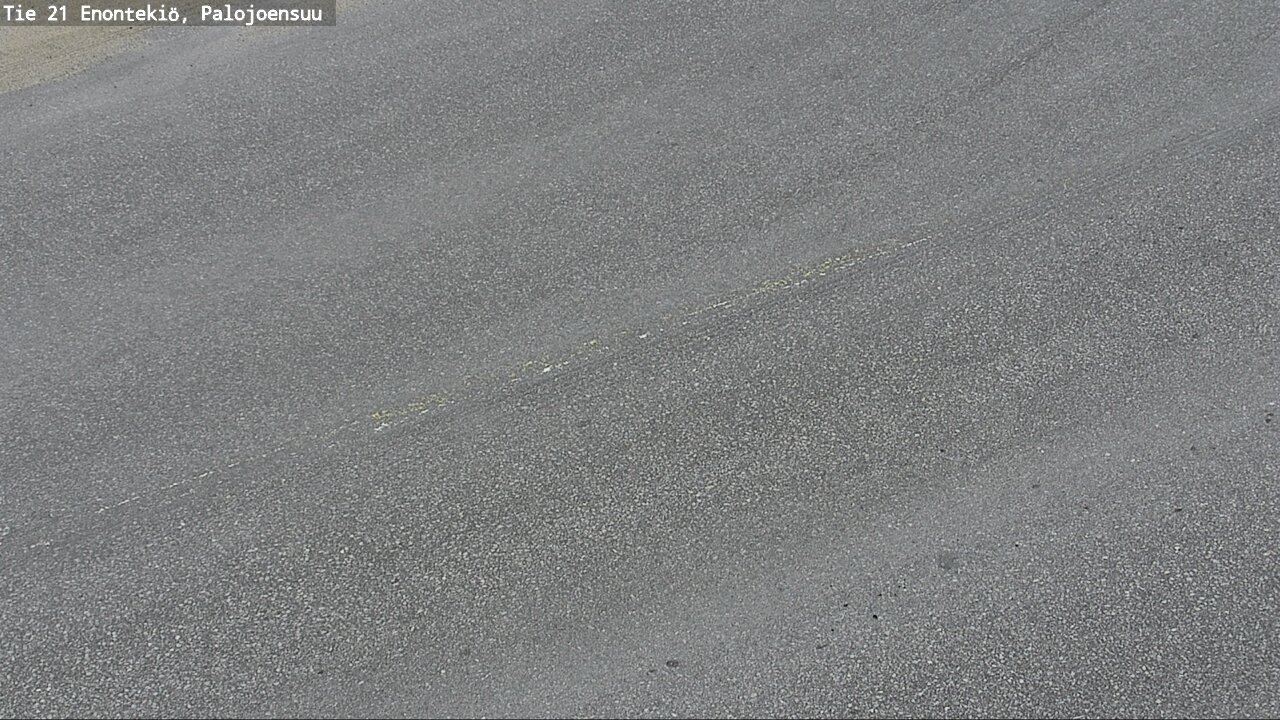 Weather Camera Image Road 21 Enontekiö, Palojoensuu, Enontekiö, Lappi
