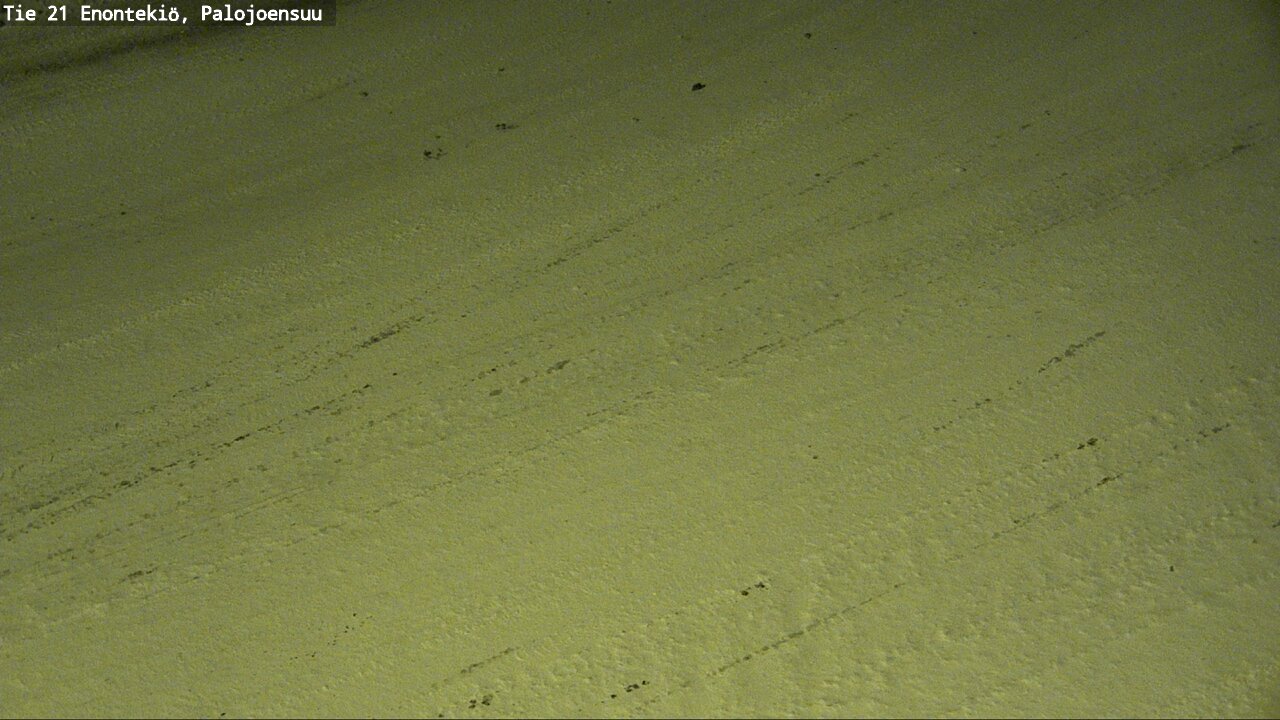 Weather Camera Image Väg 21 Enontekis, Palojoensuu, Enontekiö, Lappi