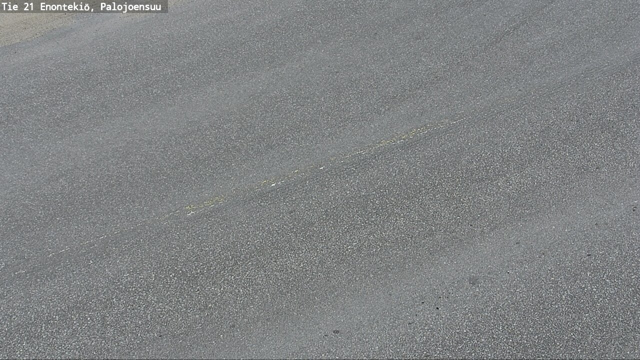 Weather Camera Image Road 21 Enontekiö, Palojoensuu, Enontekiö, Lappi