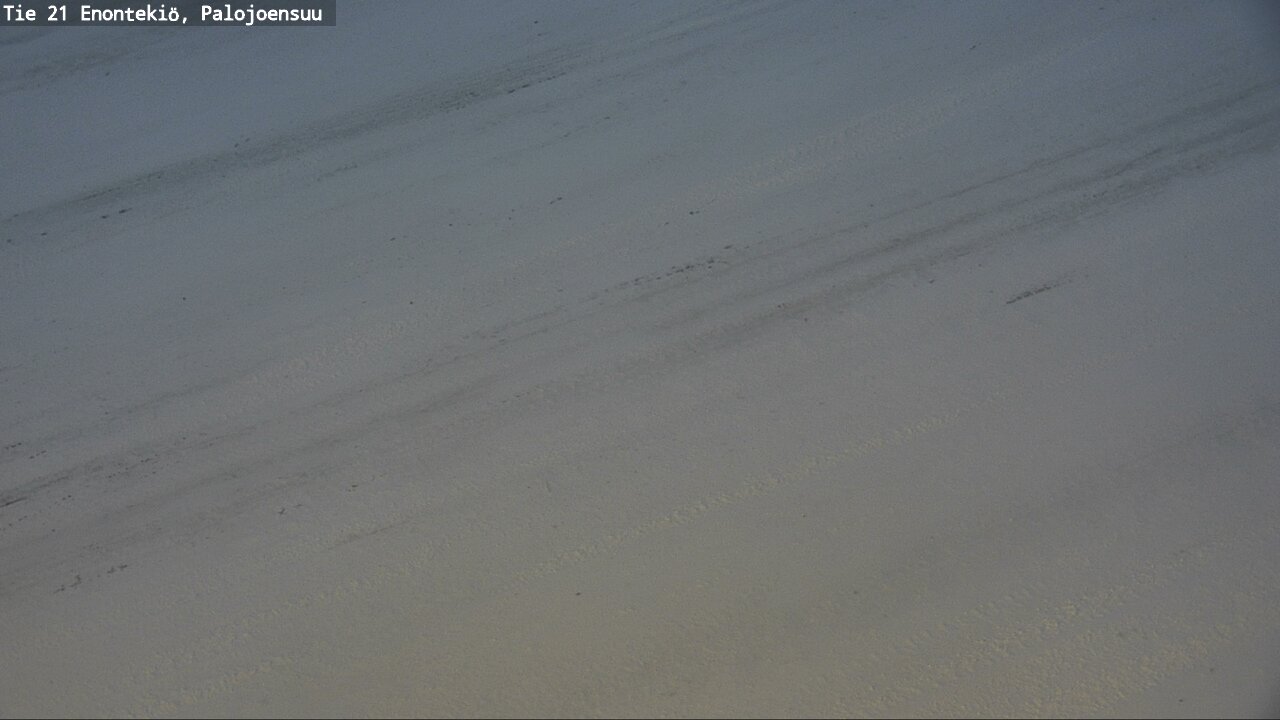 Weather Camera Image Road 21 Enontekiö, Palojoensuu, Enontekiö, Lappi