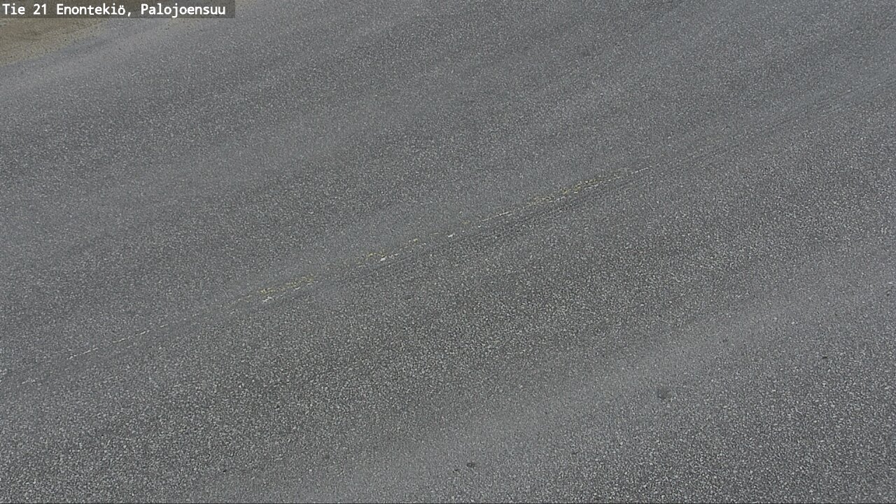 Weather Camera Image Road 21 Enontekiö, Palojoensuu, Enontekiö, Lappi