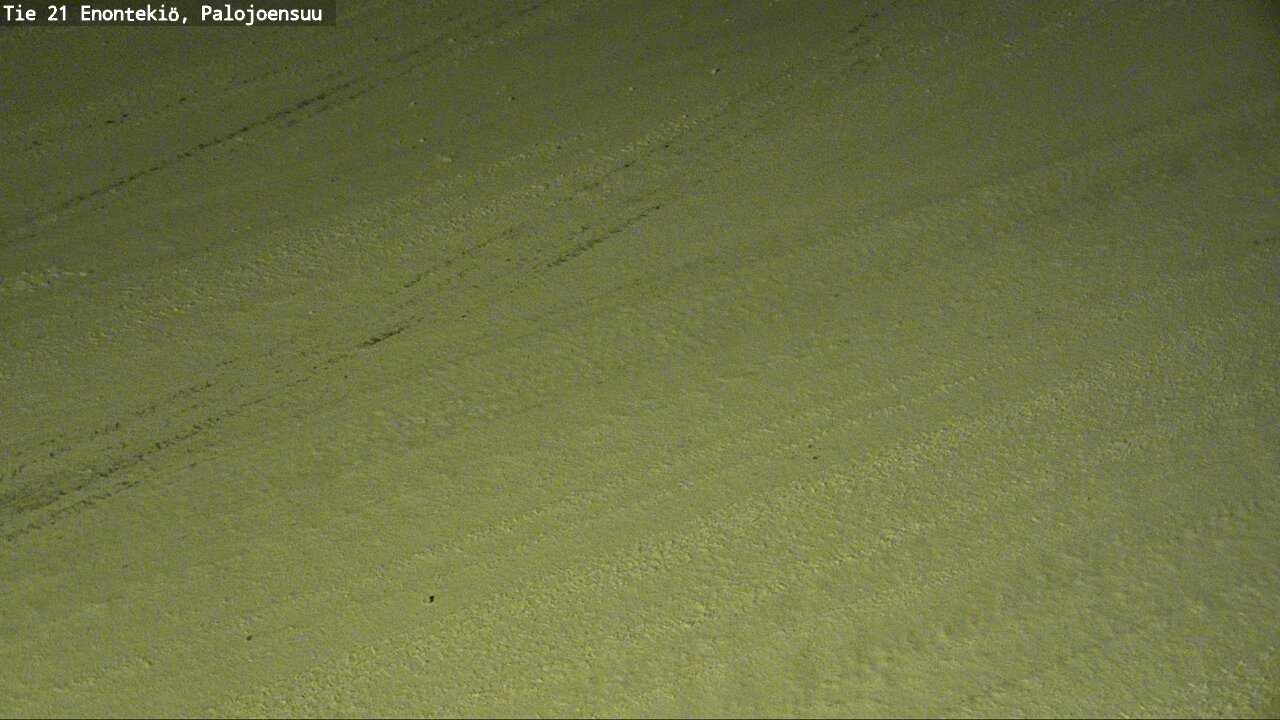 Weather Camera Image Road 21 Enontekiö, Palojoensuu, Enontekiö, Lappi