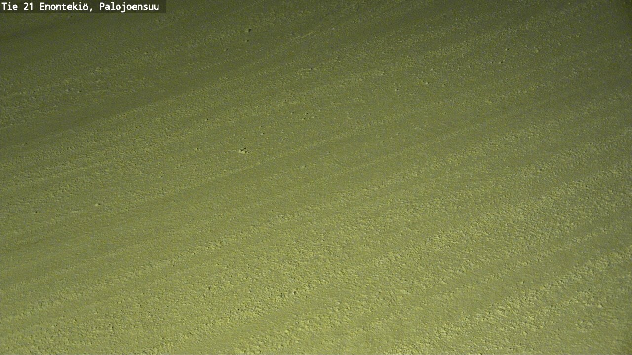 Weather Camera Image Road 21 Enontekiö, Palojoensuu, Enontekiö, Lappi