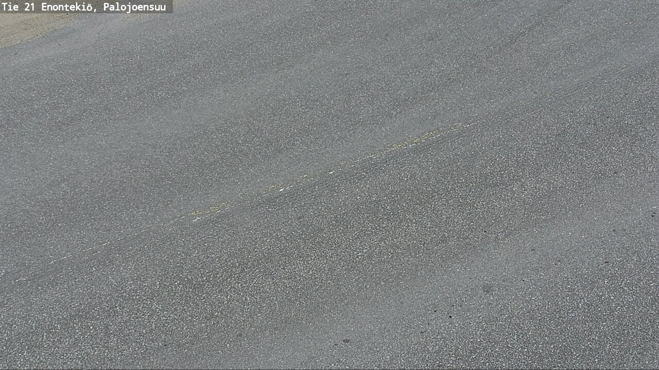 Weather Camera Image Road 21 Enontekiö, Palojoensuu, Enontekiö, Lappi