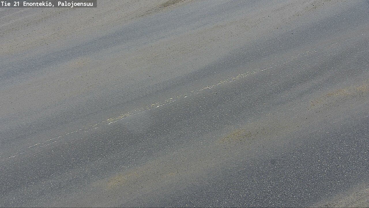 Weather Camera Image Väg 21 Enontekis, Palojoensuu, Enontekiö, Lappi