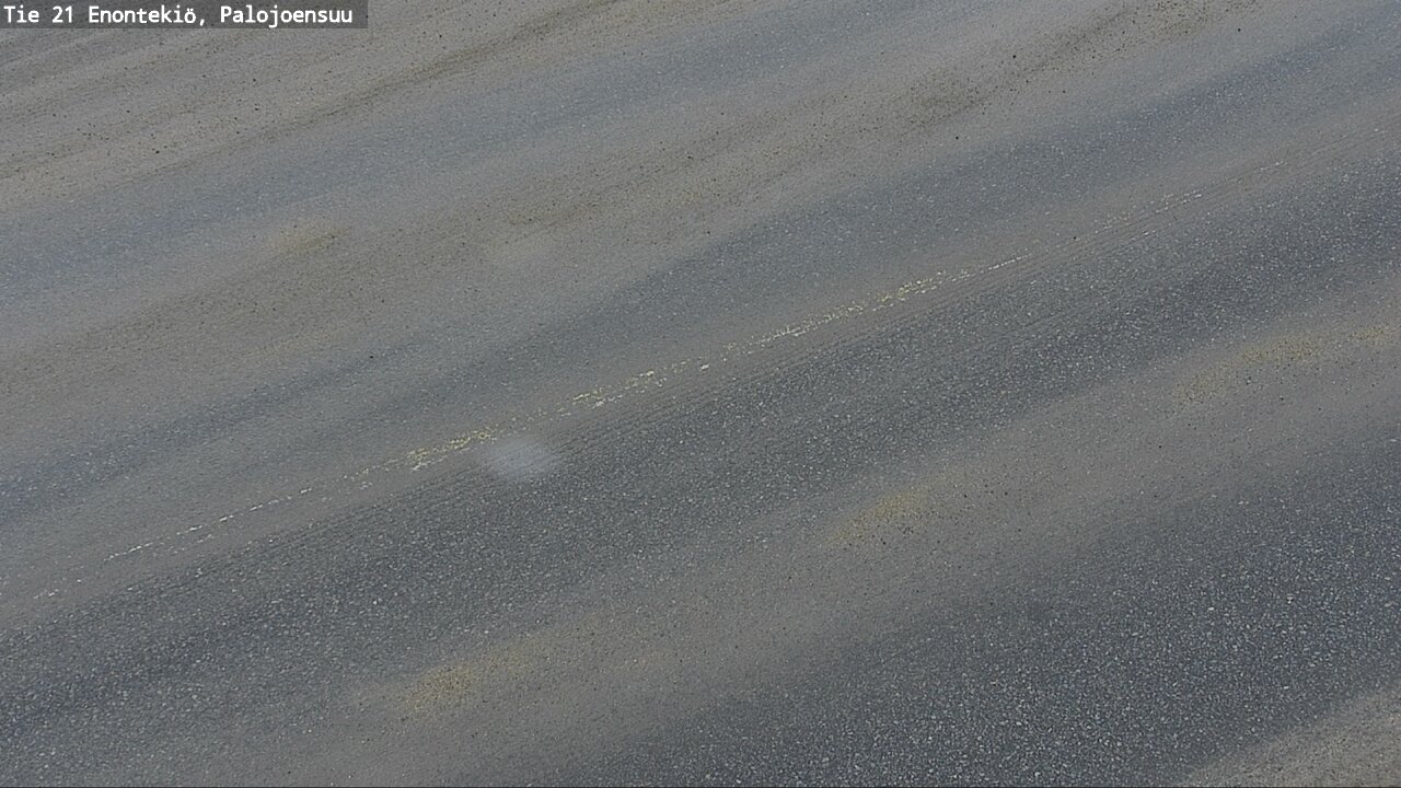 Weather Camera Image Väg 21 Enontekis, Palojoensuu, Enontekiö, Lappi