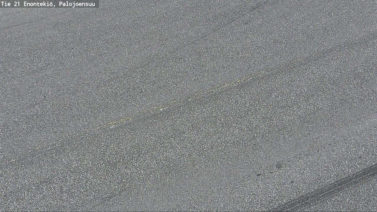 Weather Camera Image Väg 21 Enontekis, Palojoensuu, Enontekiö, Lappi