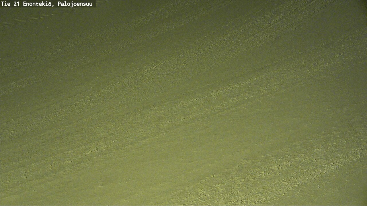 Weather Camera Image Road 21 Enontekiö, Palojoensuu, Enontekiö, Lappi