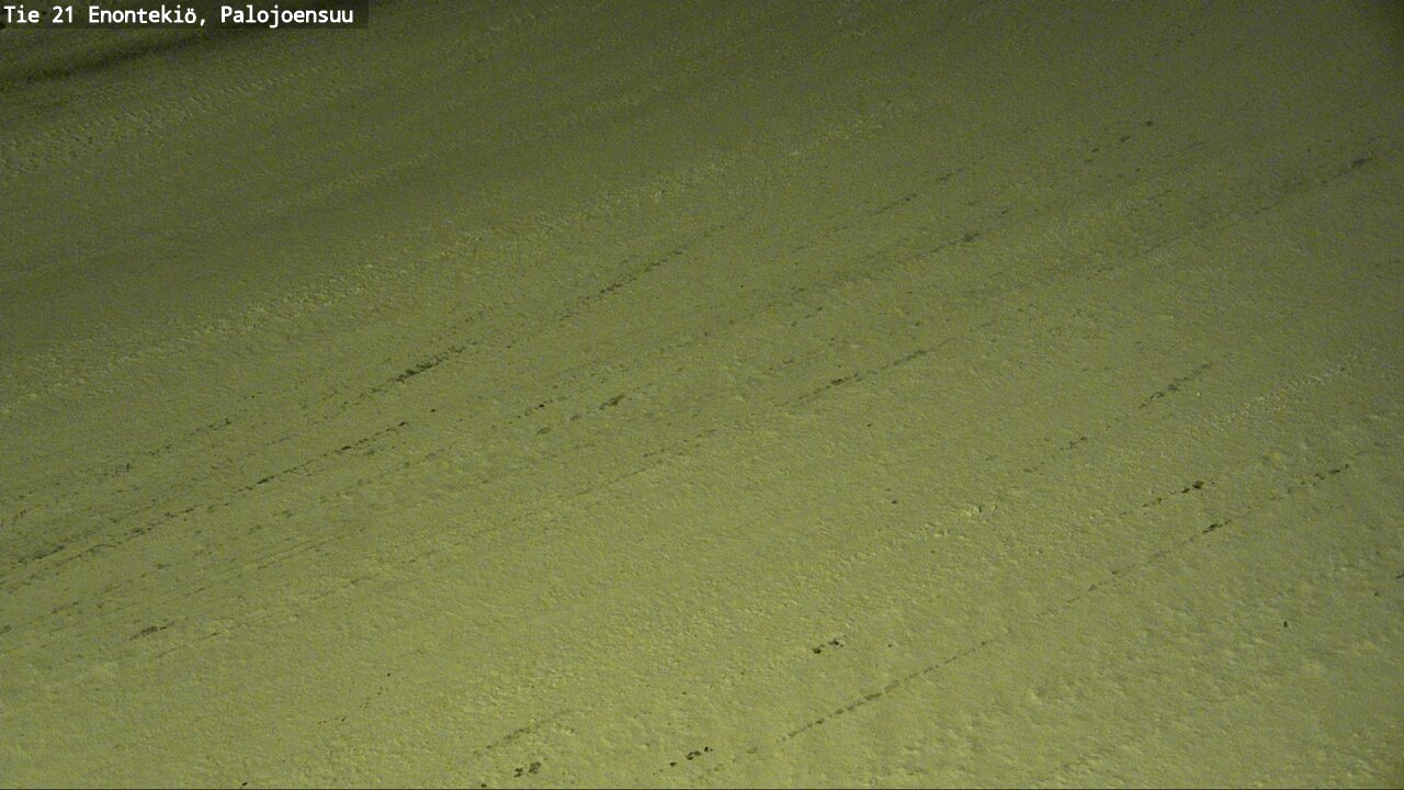 Weather Camera Image Väg 21 Enontekis, Palojoensuu, Enontekiö, Lappi