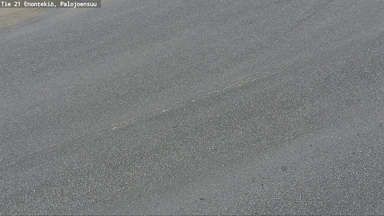Weather Camera Image Road 21 Enontekiö, Palojoensuu, Enontekiö, Lappi