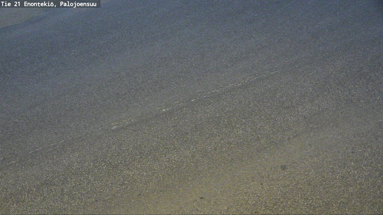 Weather Camera Image Road 21 Enontekiö, Palojoensuu, Enontekiö, Lappi