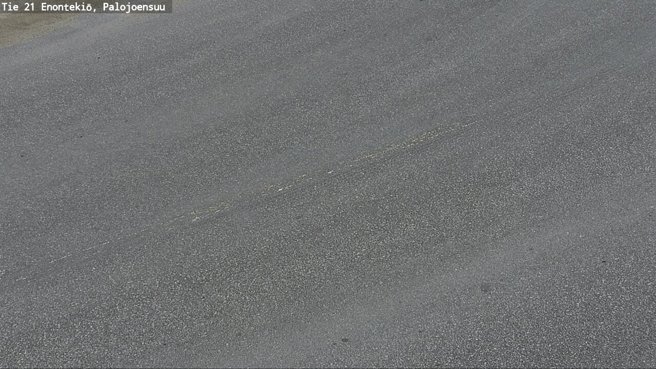 Weather Camera Image Road 21 Enontekiö, Palojoensuu, Enontekiö, Lappi