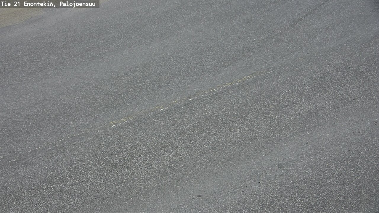 Weather Camera Image Road 21 Enontekiö, Palojoensuu, Enontekiö, Lappi