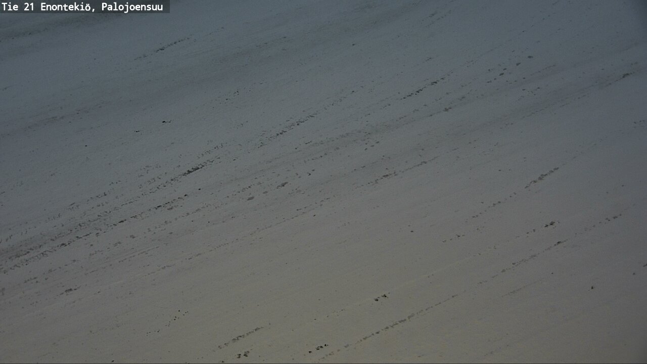Weather Camera Image Väg 21 Enontekis, Palojoensuu, Enontekiö, Lappi