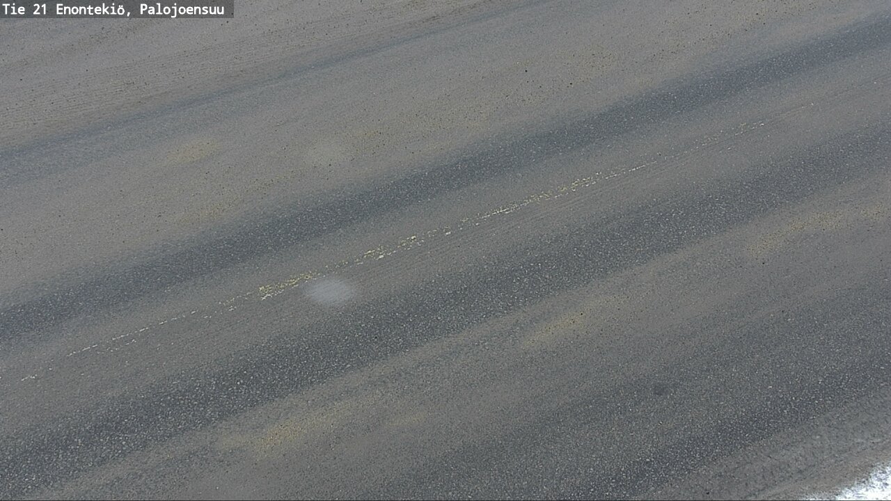Weather Camera Image Road 21 Enontekiö, Palojoensuu, Enontekiö, Lappi