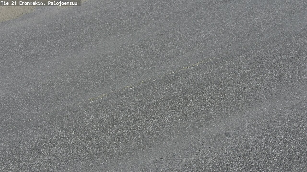 Weather Camera Image Road 21 Enontekiö, Palojoensuu, Enontekiö, Lappi