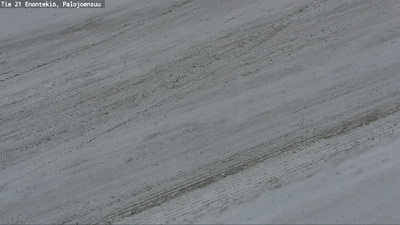 Weather Camera Image Road 21 Enontekiö, Palojoensuu, Enontekiö, Lappi