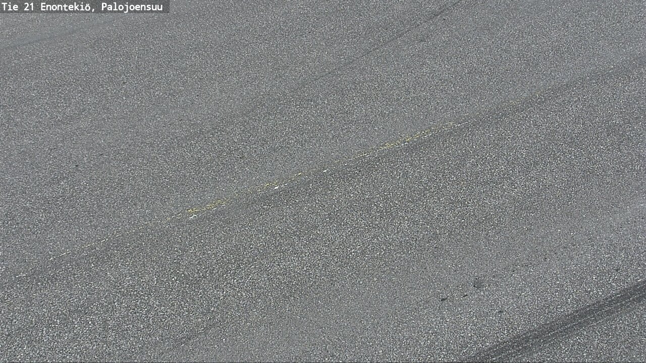 Weather Camera Image Road 21 Enontekiö, Palojoensuu, Enontekiö, Lappi
