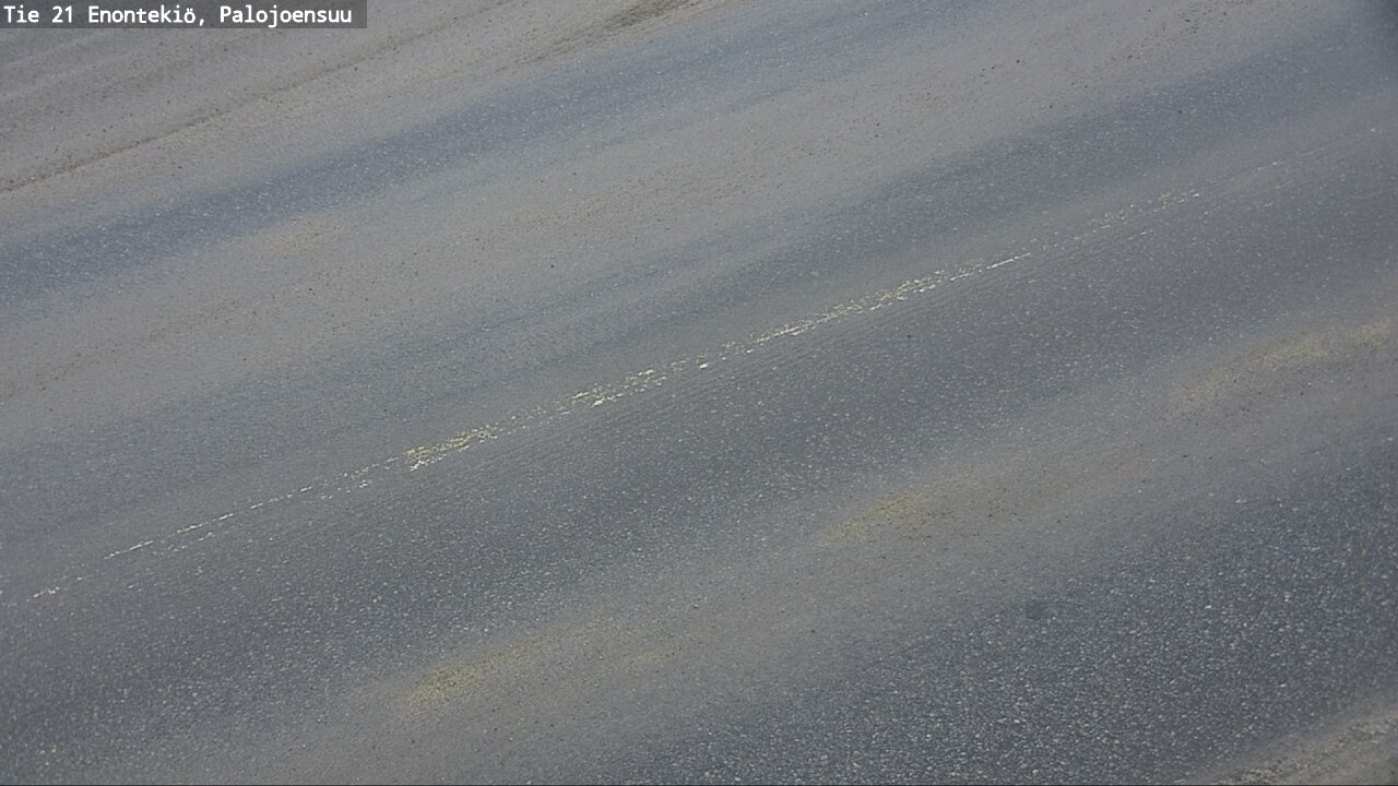 Weather Camera Image Väg 21 Enontekis, Palojoensuu, Enontekiö, Lappi