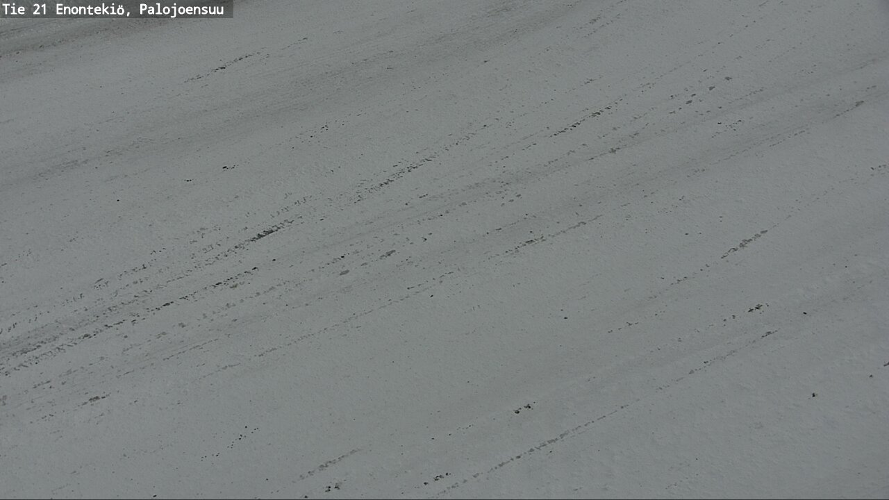 Weather Camera Image Väg 21 Enontekis, Palojoensuu, Enontekiö, Lappi