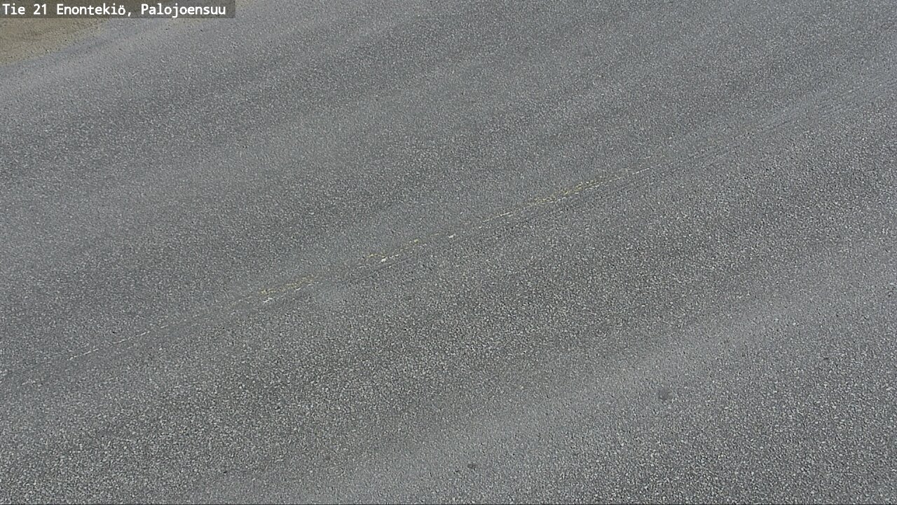 Weather Camera Image Road 21 Enontekiö, Palojoensuu, Enontekiö, Lappi