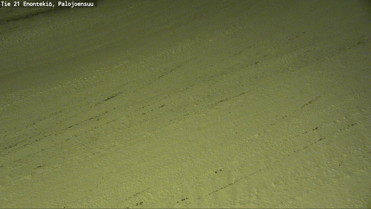 Weather Camera Image Road 21 Enontekiö, Palojoensuu, Enontekiö, Lappi