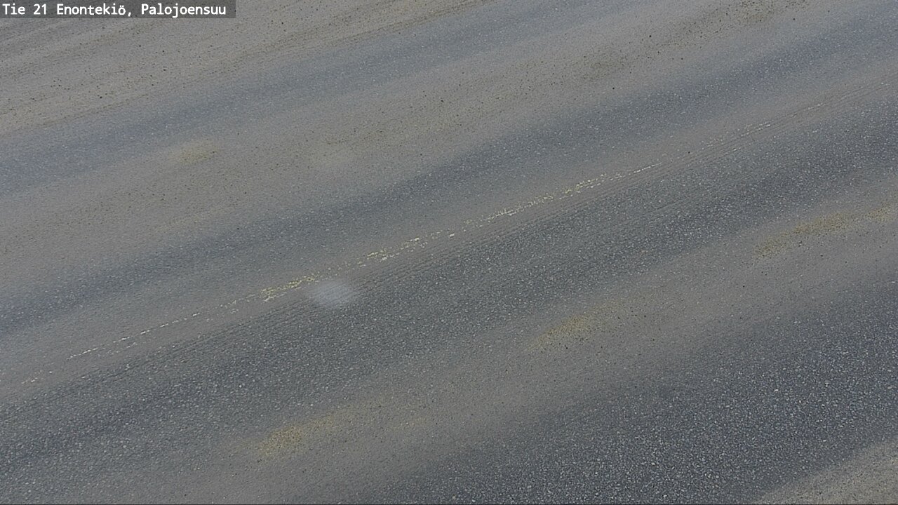 Weather Camera Image Väg 21 Enontekis, Palojoensuu, Enontekiö, Lappi