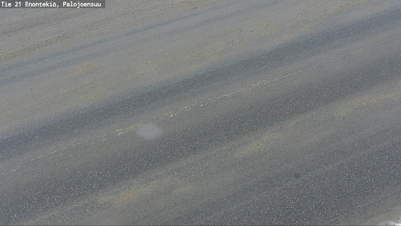 Weather Camera Image Road 21 Enontekiö, Palojoensuu, Enontekiö, Lappi