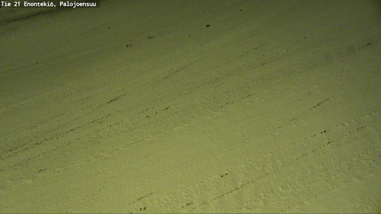 Weather Camera Image Road 21 Enontekiö, Palojoensuu, Enontekiö, Lappi