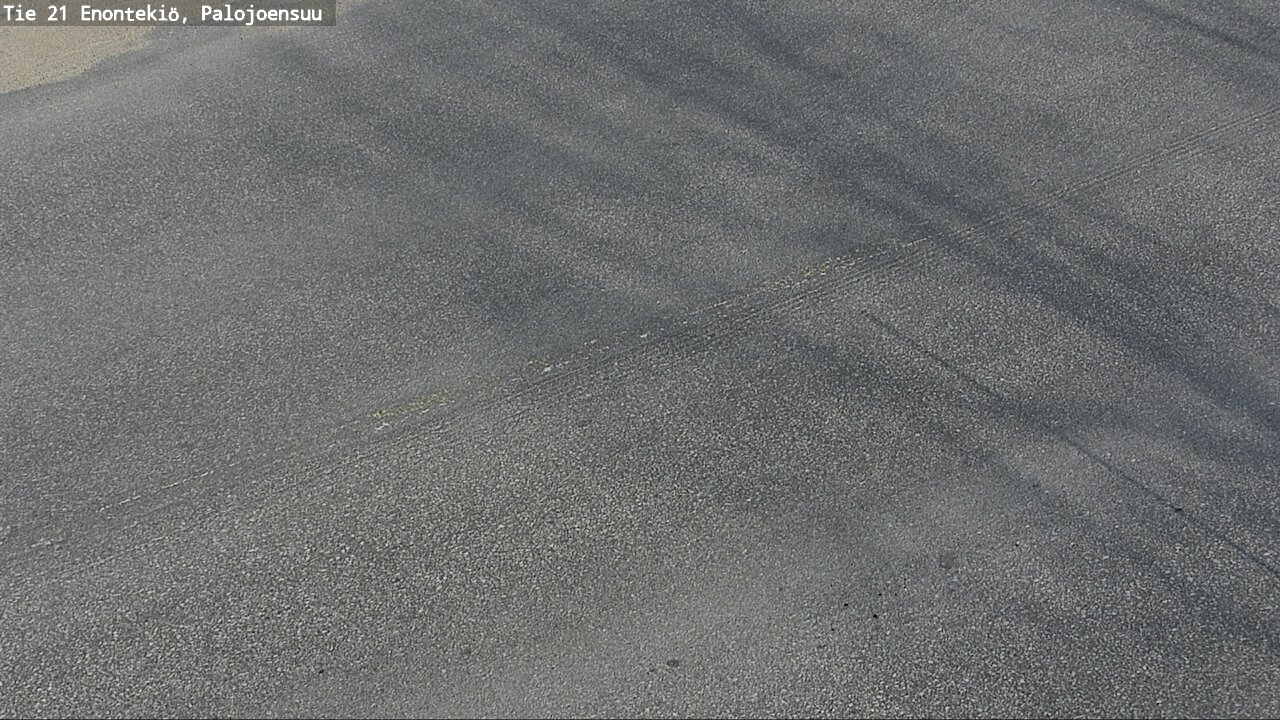Weather Camera Image Road 21 Enontekiö, Palojoensuu, Enontekiö, Lappi