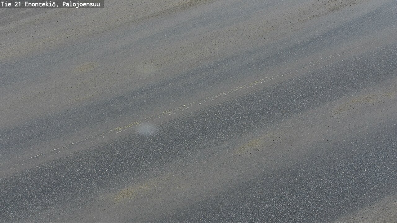 Weather Camera Image Väg 21 Enontekis, Palojoensuu, Enontekiö, Lappi