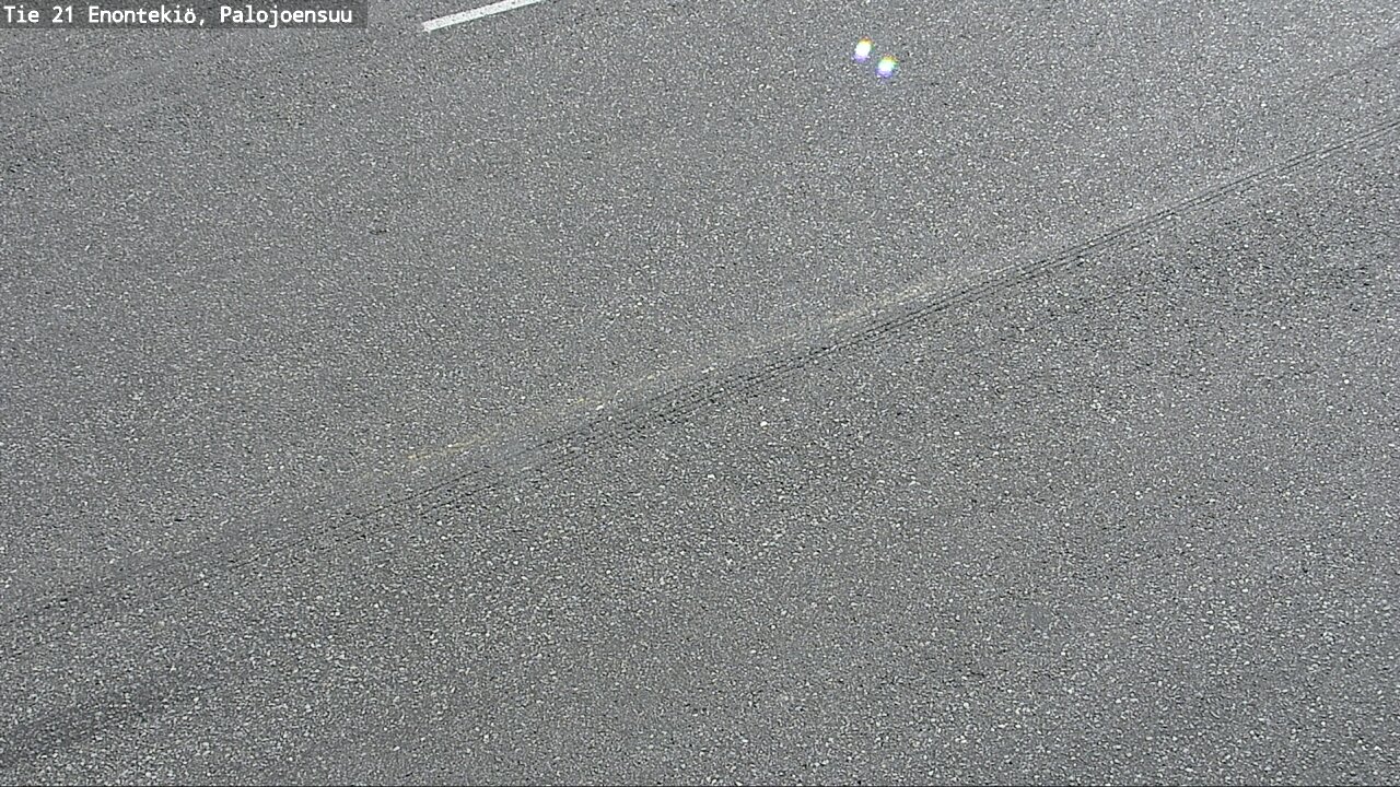 Weather Camera Image Väg 21 Enontekis, Palojoensuu, Enontekiö, Lappi