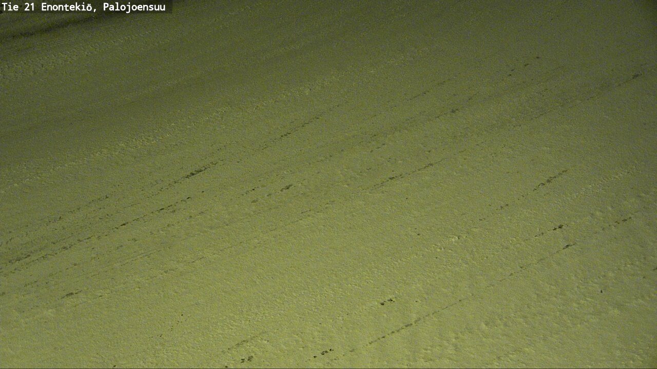 Weather Camera Image Road 21 Enontekiö, Palojoensuu, Enontekiö, Lappi