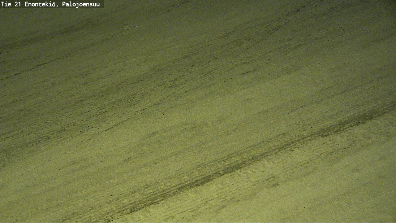 Weather Camera Image Väg 21 Enontekis, Palojoensuu, Enontekiö, Lappi