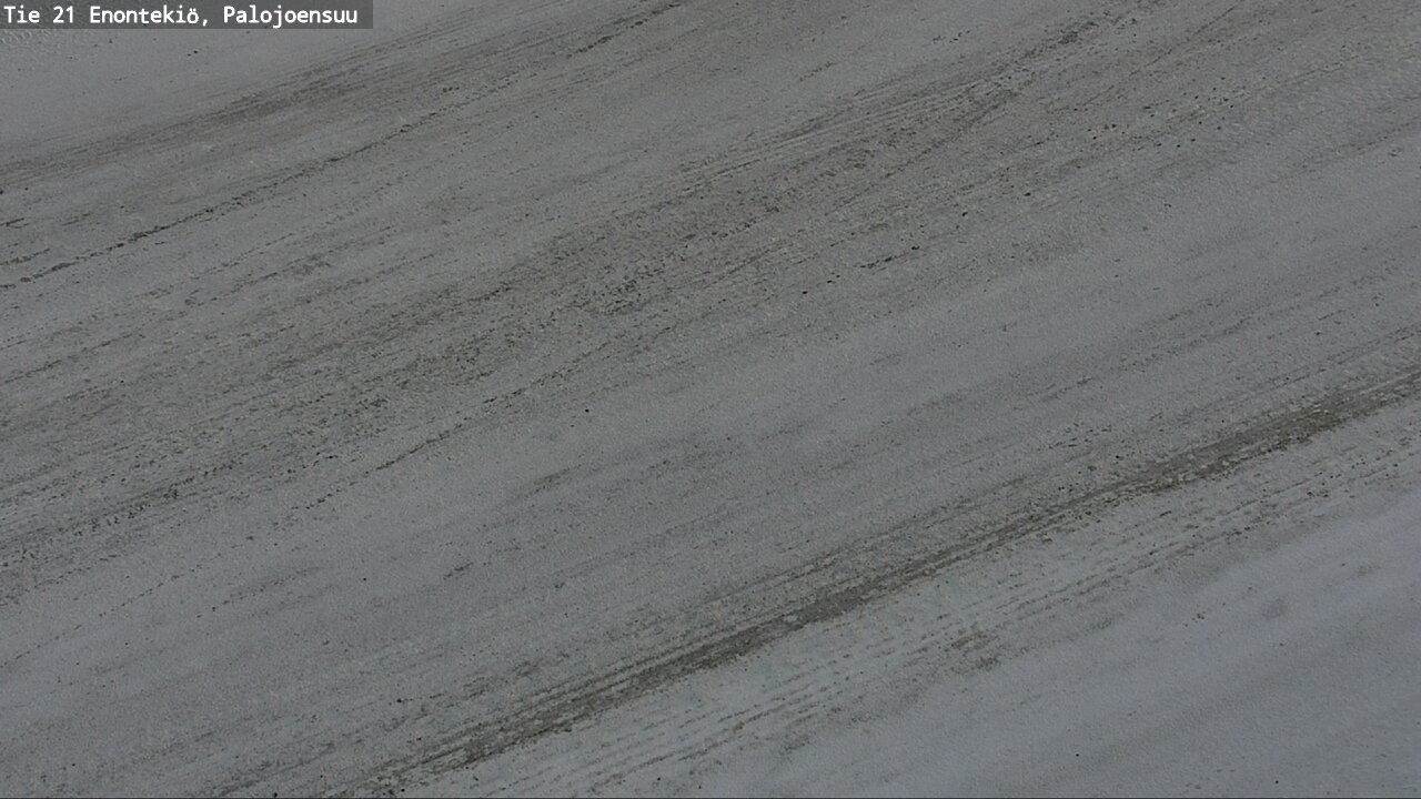 Weather Camera Image Road 21 Enontekiö, Palojoensuu, Enontekiö, Lappi