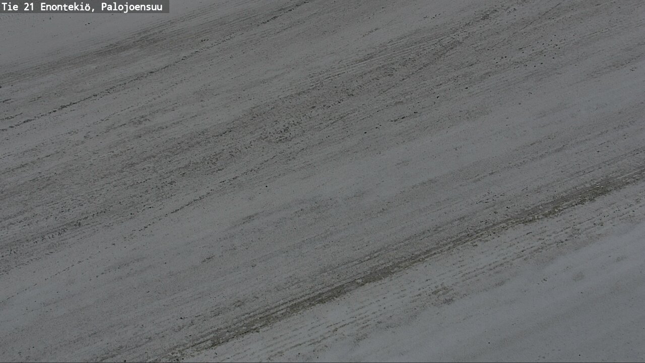 Weather Camera Image Road 21 Enontekiö, Palojoensuu, Enontekiö, Lappi