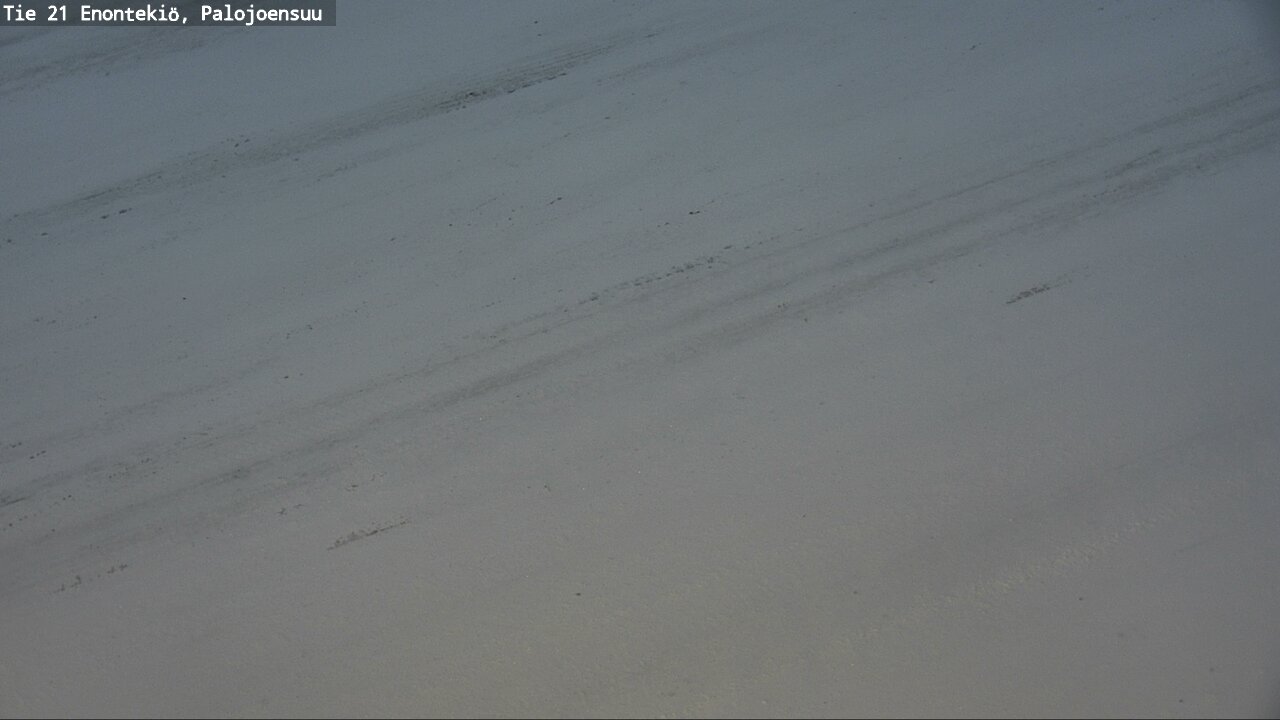 Weather Camera Image Road 21 Enontekiö, Palojoensuu, Enontekiö, Lappi