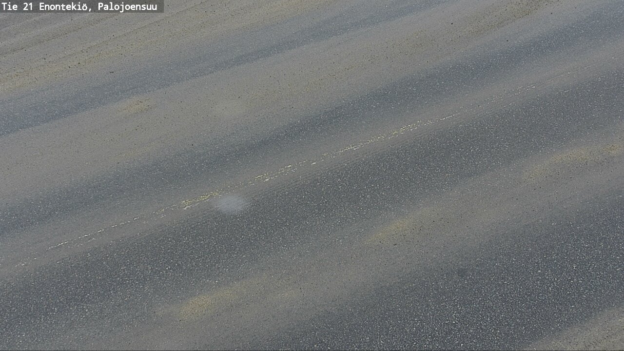 Weather Camera Image Väg 21 Enontekis, Palojoensuu, Enontekiö, Lappi